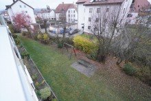 Ausblick vom Balkon Gepflegte 3-Zimmer Eigentumswohnung in zentraler und bevorzugter Wohnlage
