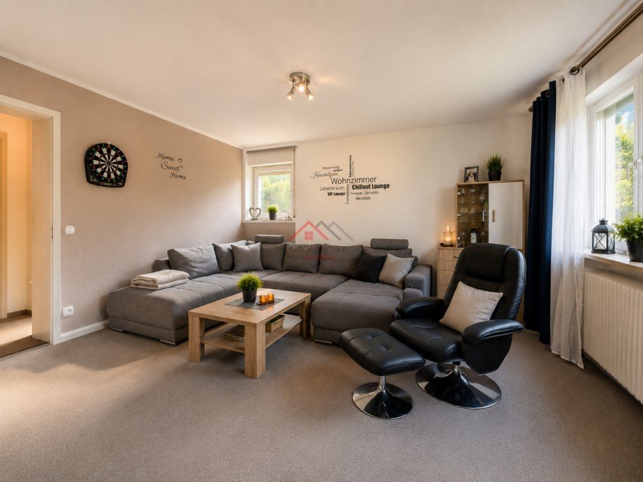Wohnzimmer Einliegerwohnung Zweifamilienhaus Tuttlingen