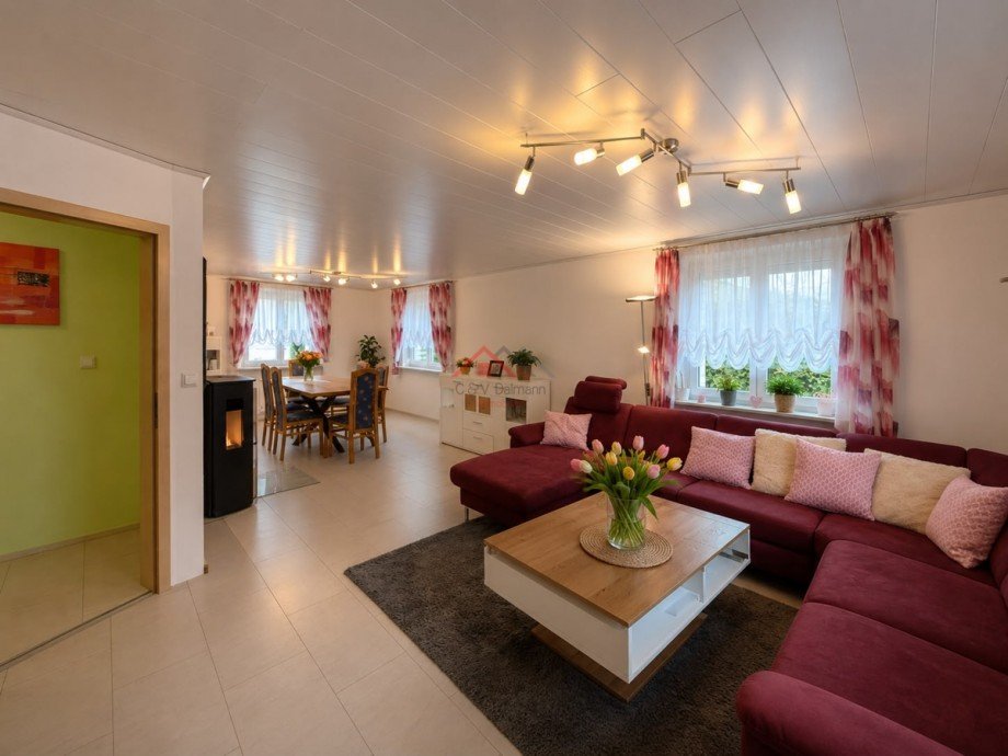Wohnzimmer Einfamilienhaus Balgheim