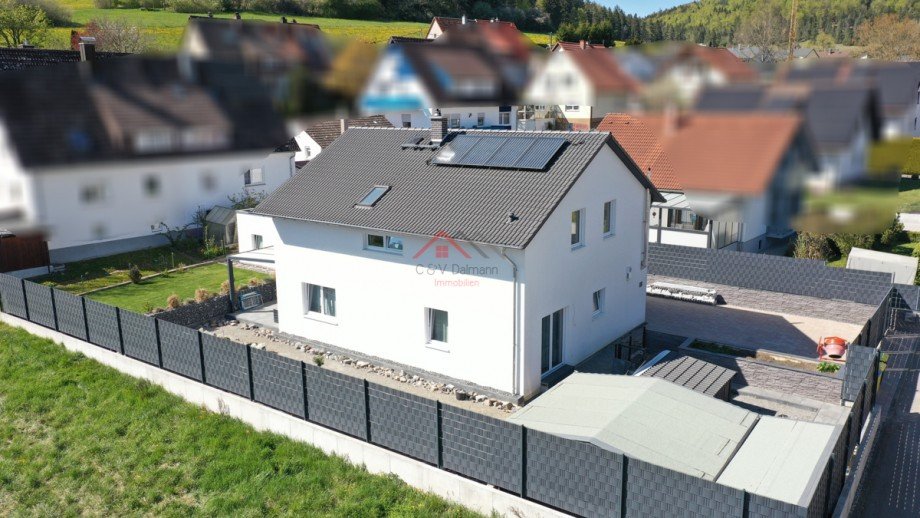 Nordost-Ansicht Einfamilienhaus Geisingen