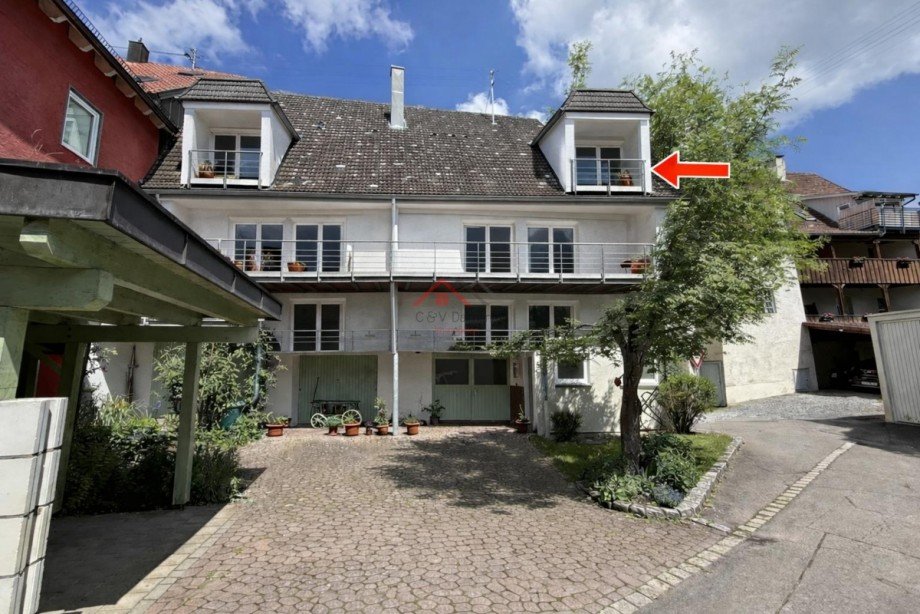 Wohnung Nr. 5 Maisonettwohnung- Visulaisierungsbild Loft-Studio-Atelier Tuttlingen / M�hringen