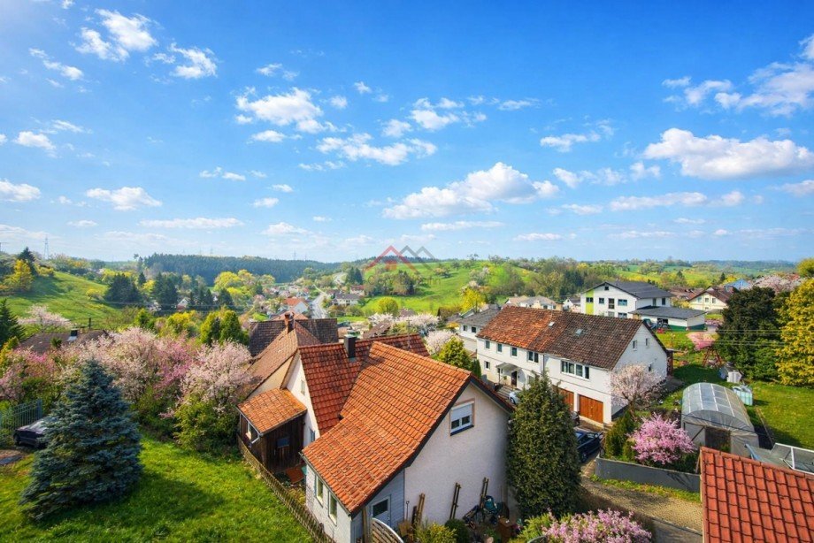 Aussicht Primtal Etagenwohnung Aldingen / Aixheim