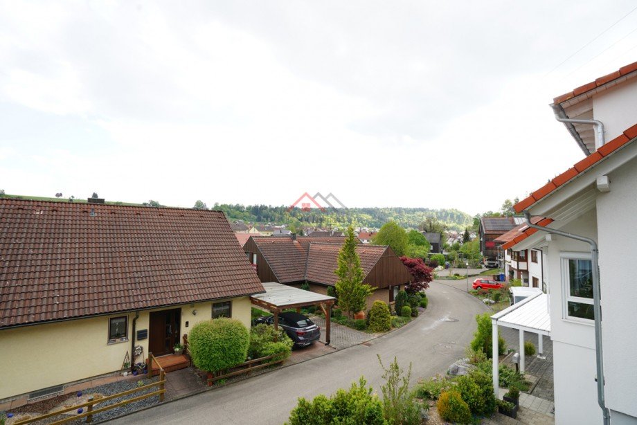 Aussicht vom Balkon 1OG Mehrfamilienhaus Tuttlingen-Nendingen