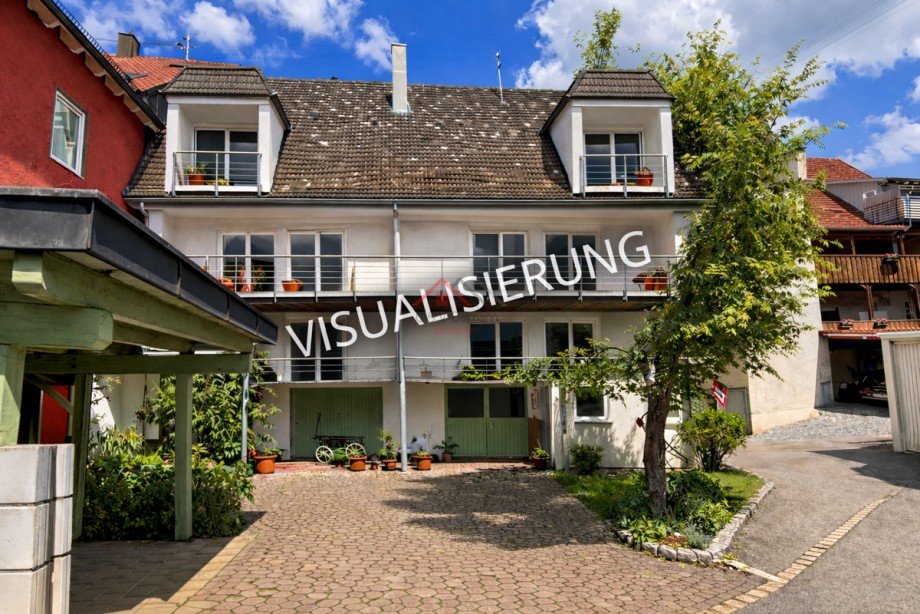Visualisierung Balkon - Wohnung Nr. 6 Loft-Studio-Atelier Tuttlingen / M�hringen