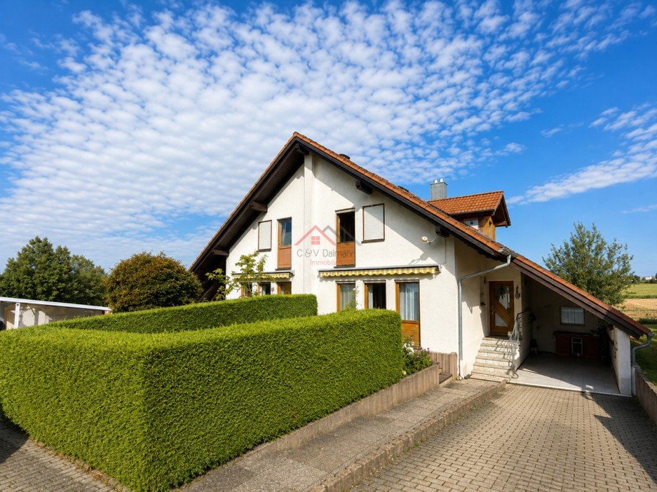 S�dosten-Ansicht Doppelhaush�lfte Spaichingen