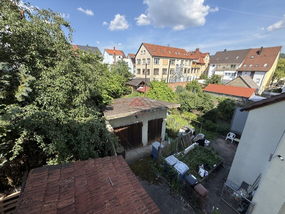 Ausblick auf das Grundst�ck Doppelhaush�lfte Tuttlingen