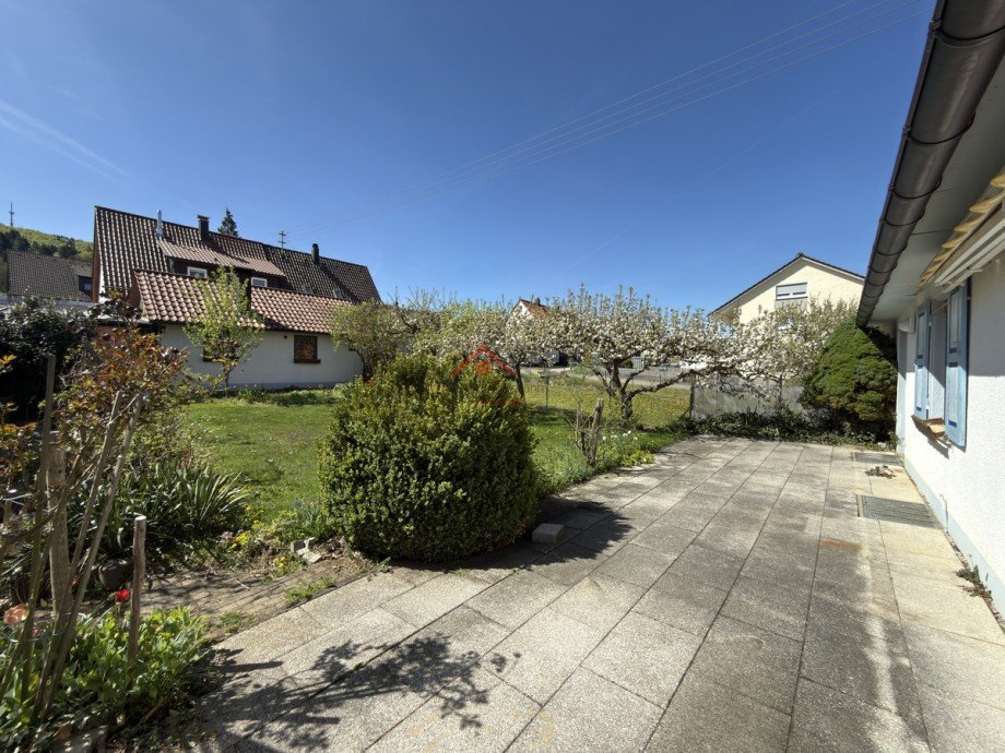gro�e Terrasse Doppelhaush�lfte Talheim