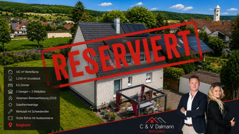 RESERVIERT Einfamilienhaus Balgheim