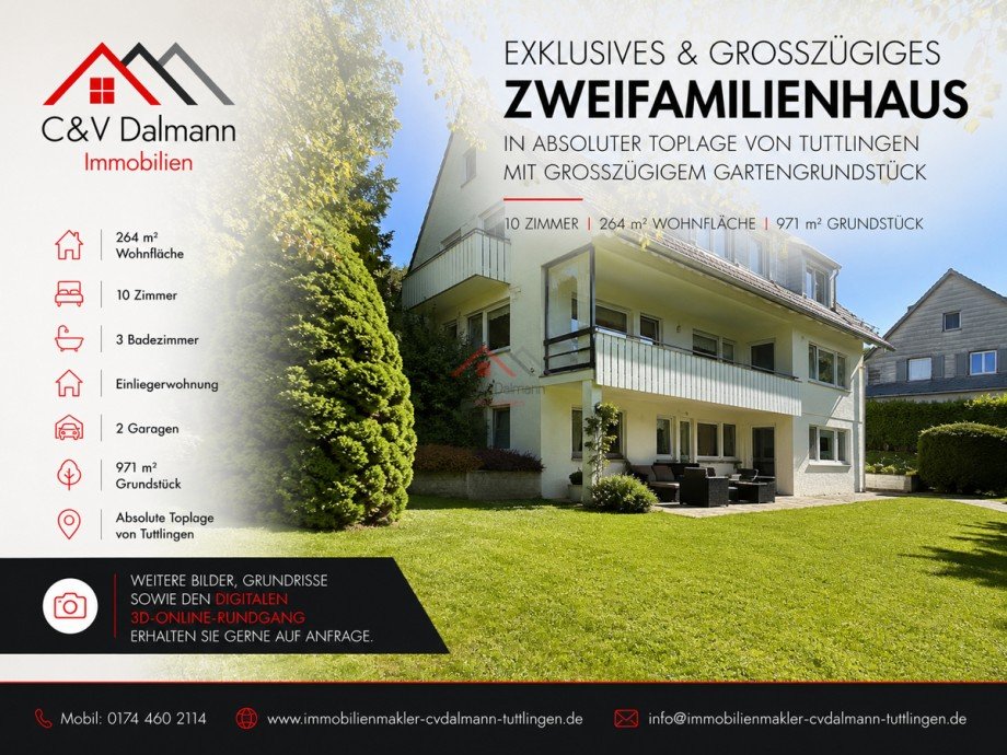 Weitere Bilder auf Anfrage Zweifamilienhaus Tuttlingen