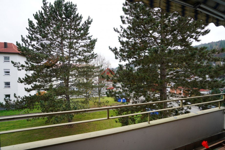 Blick vom Balkon Etagenwohnung Tuttlingen