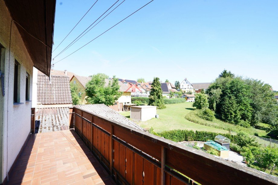 Balkon Doppelhaush�lfte Neuhausen ob Eck / Oberschwandorf