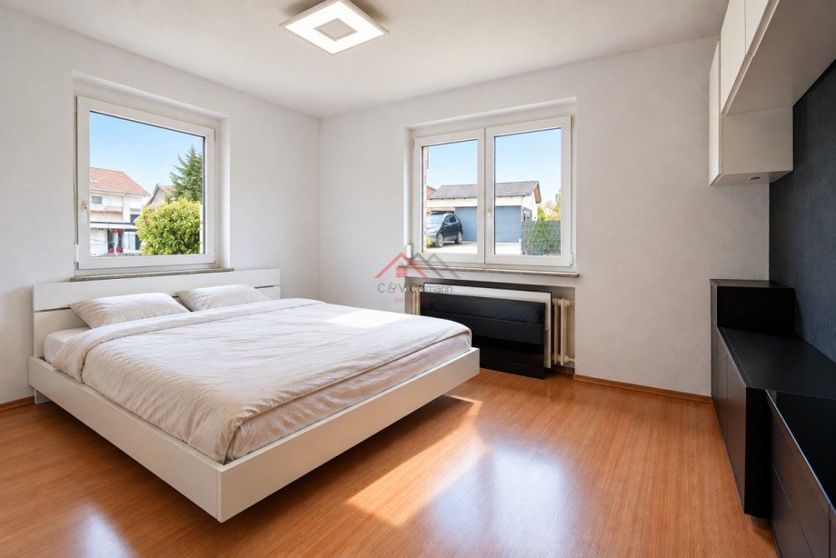 Schlafzimmer EG Zweifamilienhaus Gosheim