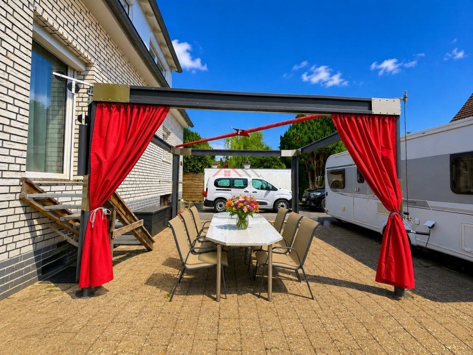 Terrasse S�dwesten Einfamilienhaus Balgheim