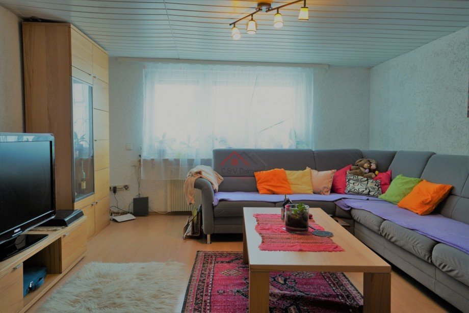 Wohnzimmer1OG Doppelhaush�lfte Fridingen an der Donau