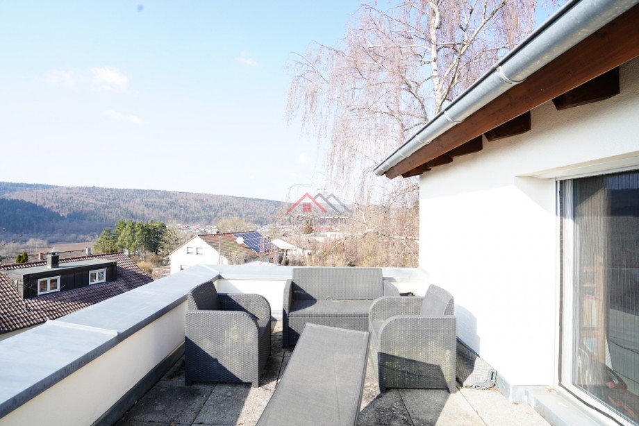 Ansicht Terrasse Einfamilienhaus Tuttlingen