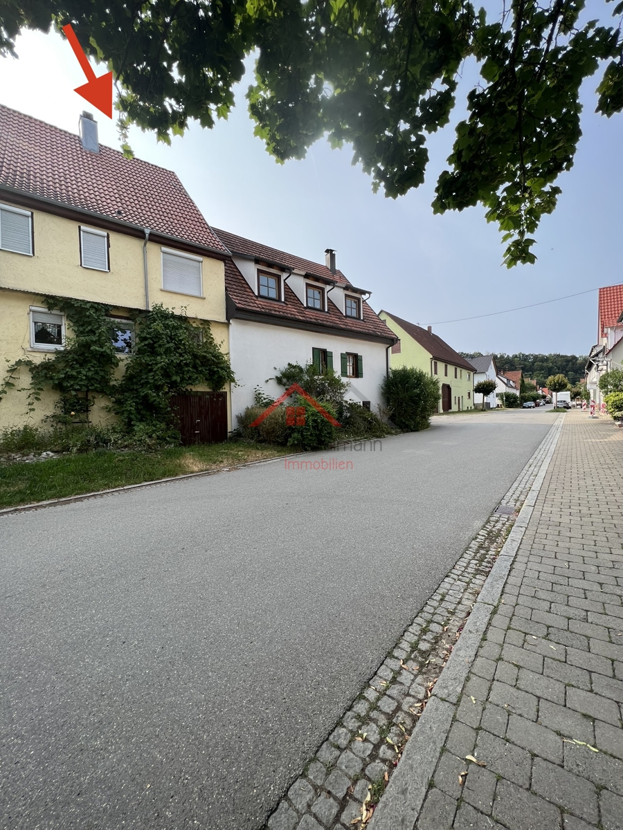 Nordseite Doppelhaush�lfte Fridingen an der Donau
