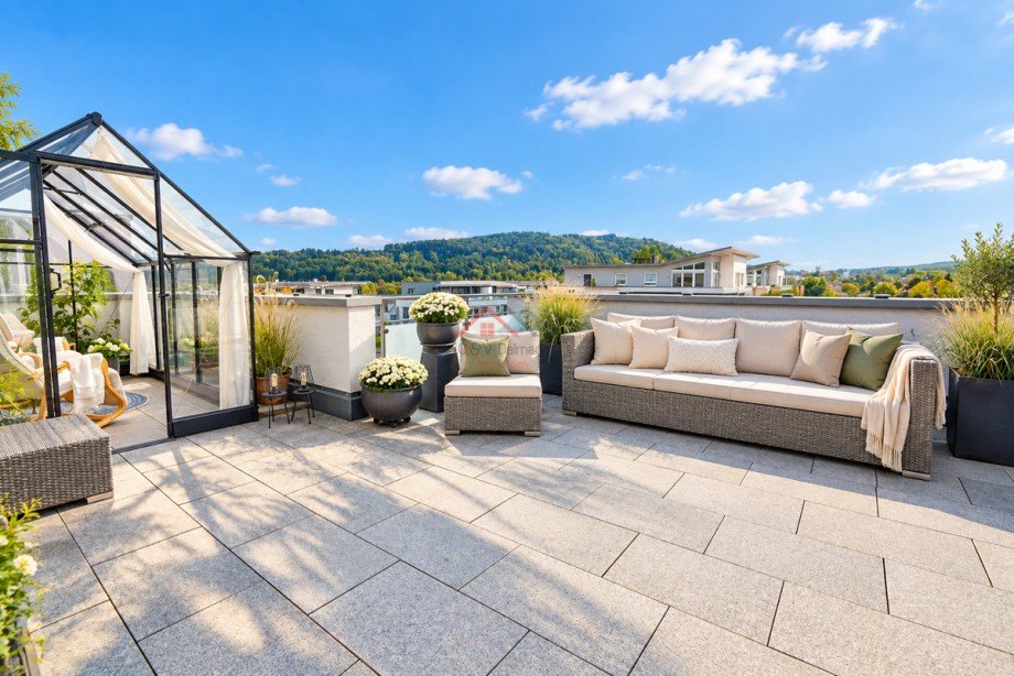 Penthouse Terrasse mit Wintergarten Penthousewohnung Tuttlingen