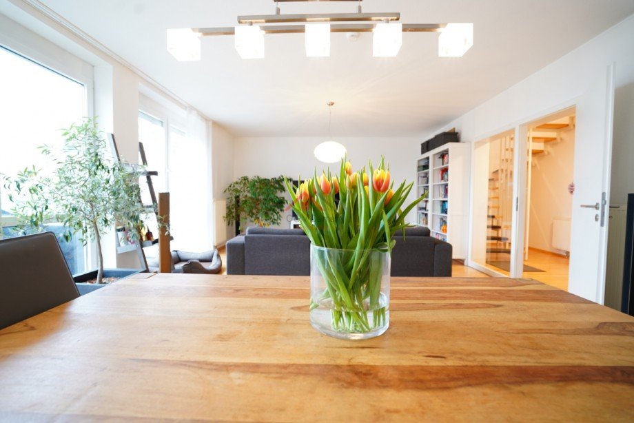 Wohnzimmeransicht Maisonettewohnung Tuttlingen