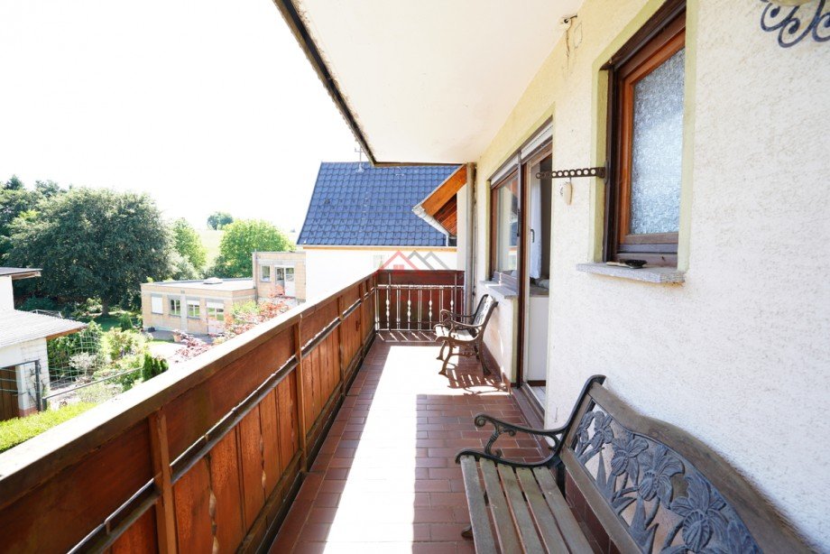 Balkon Doppelhaush�lfte Neuhausen ob Eck / Oberschwandorf