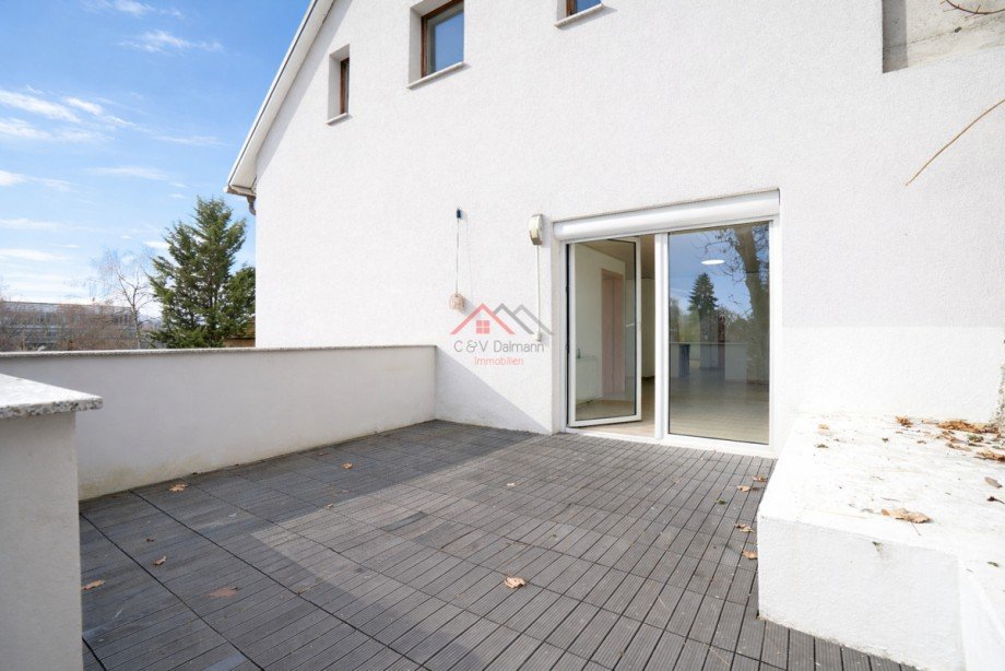 Terrasse mit Aussicht 2 Etagenwohnung Tuttlingen