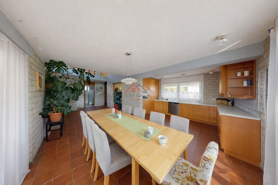 Esszimmer mit K�che Einfamilienhaus Tuttlingen