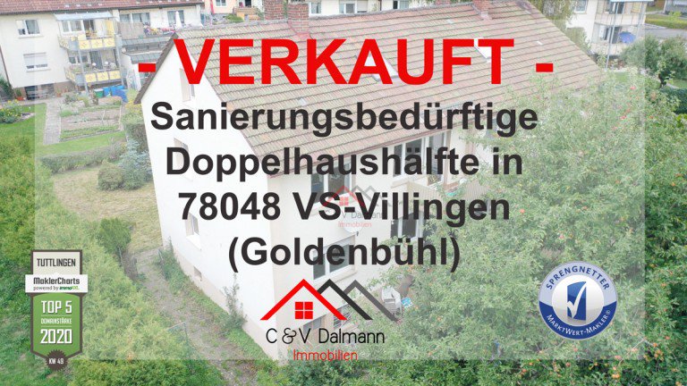 Bild verkauft Villingen-Schwenningen Doppelhaush�lfte Charmante Doppelhaush�lfte mit wundersch�nem Garten auf tollem Grundst�ck in bevorzugter Wohnlage