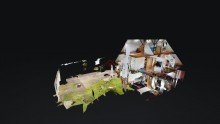 Dollhouse-Ansicht Freistehendes und gem�tliches Einfamilienhaus auf gro�em Grundst�ck!