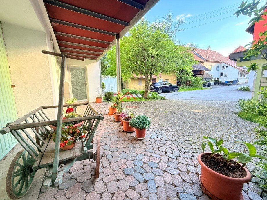 Au�enbereich Hinterhof Etagenwohnung Tuttlingen / M�hringen