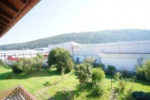 Balkonaussicht nach S�dwest OG Ihre Gelegenheit - Gro�es Gewerbeareal mit Wohnhaus und vier Garagen in bester Lage von Tuttlingen!