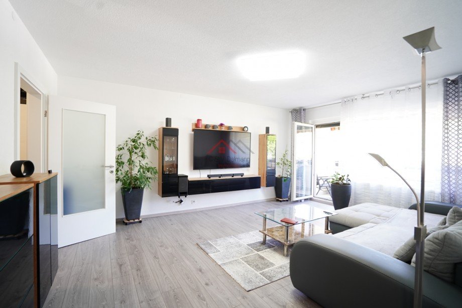 Wohnzimmer Etagenwohnung Wurmlingen