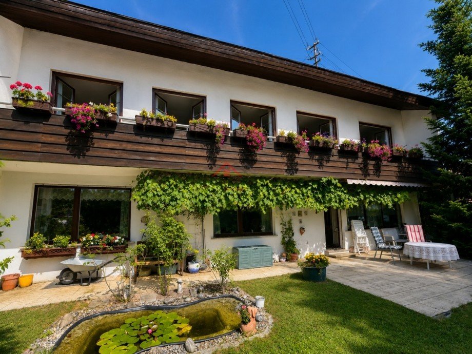Blick aufs Haus vom Garten 2 Einfamilienhaus Wurmlingen