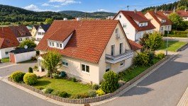 Hauptbild Charmantes Zweifamilienhaus mit Garten, Terrasse und großzügigem Garagenangebot mit vielen Stellplätzen