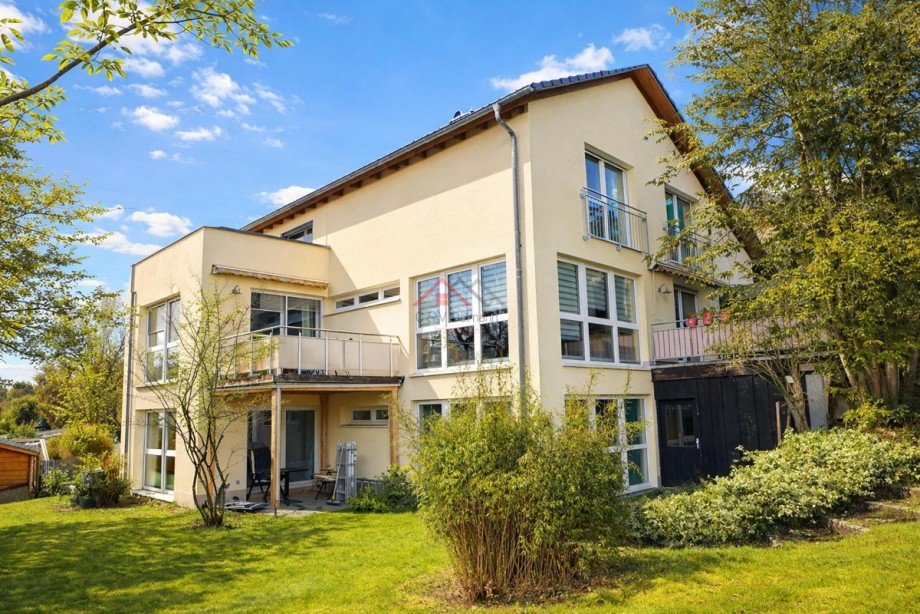 S�dwest-Ansicht Einfamilienhaus Tuttlingen