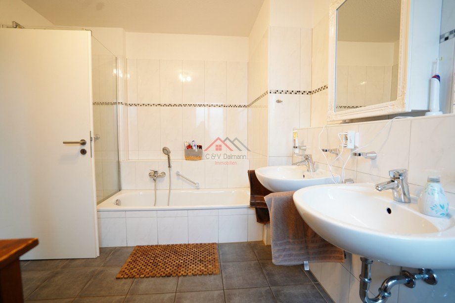 Badezimmeransicht Maisonettewohnung Tuttlingen