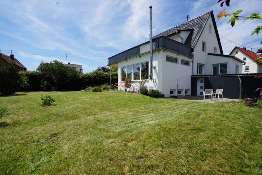Au�enansicht Haus Osten Einfamilienhaus M�hlheim an der Donau