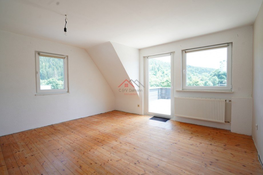 Schlafzimmer mit Zugang zur Terrasse Einfamilienhaus M�hlheim an der Donau