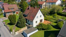 Norwestsicht Drohne Einfamilienhaus in guter Wohnlage - 935 m� Grundst�ck, zwei Garagen, viele M�glichkeiten