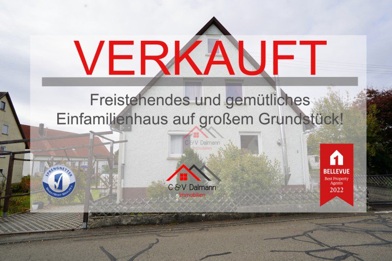 Verkauft B�ttingen Einfamilienhaus Freistehendes und gem�tliches Einfamilienhaus auf gro�em Grundst�ck!