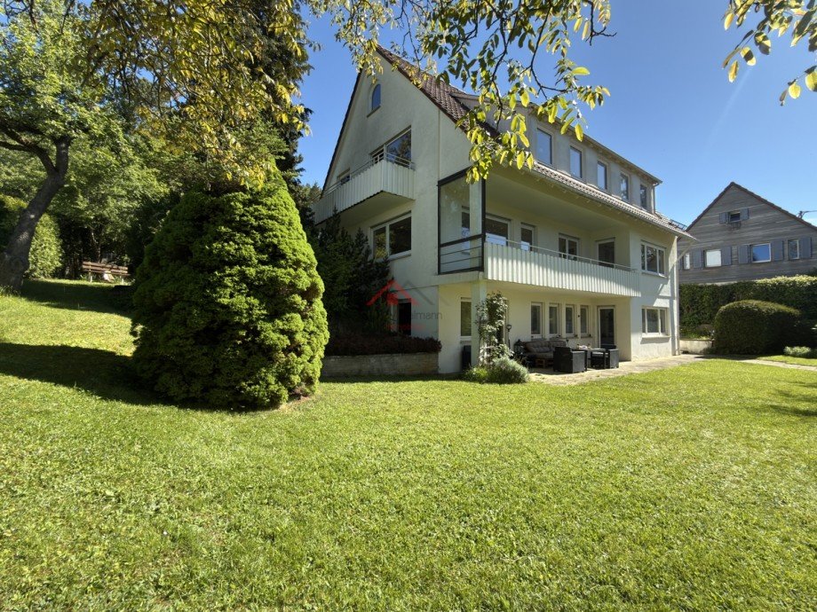 S�dwest-Ansicht Zweifamilienhaus Tuttlingen