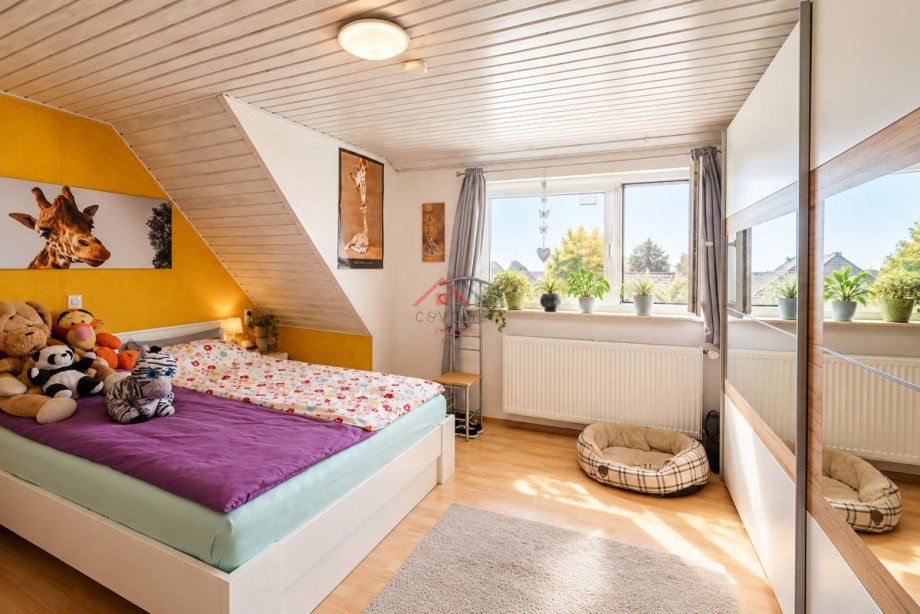 Schlafzimmer 1. Obergeschoss Doppelhaush�lfte Tuttlingen / M�hringen
