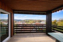 Aussicht Balkon PROVISIONSFREI - Wohnen mit Weitblick - modernisierte
5-Zimmer-Wohnung mit Stellplatz, viel Platz und Perspektive