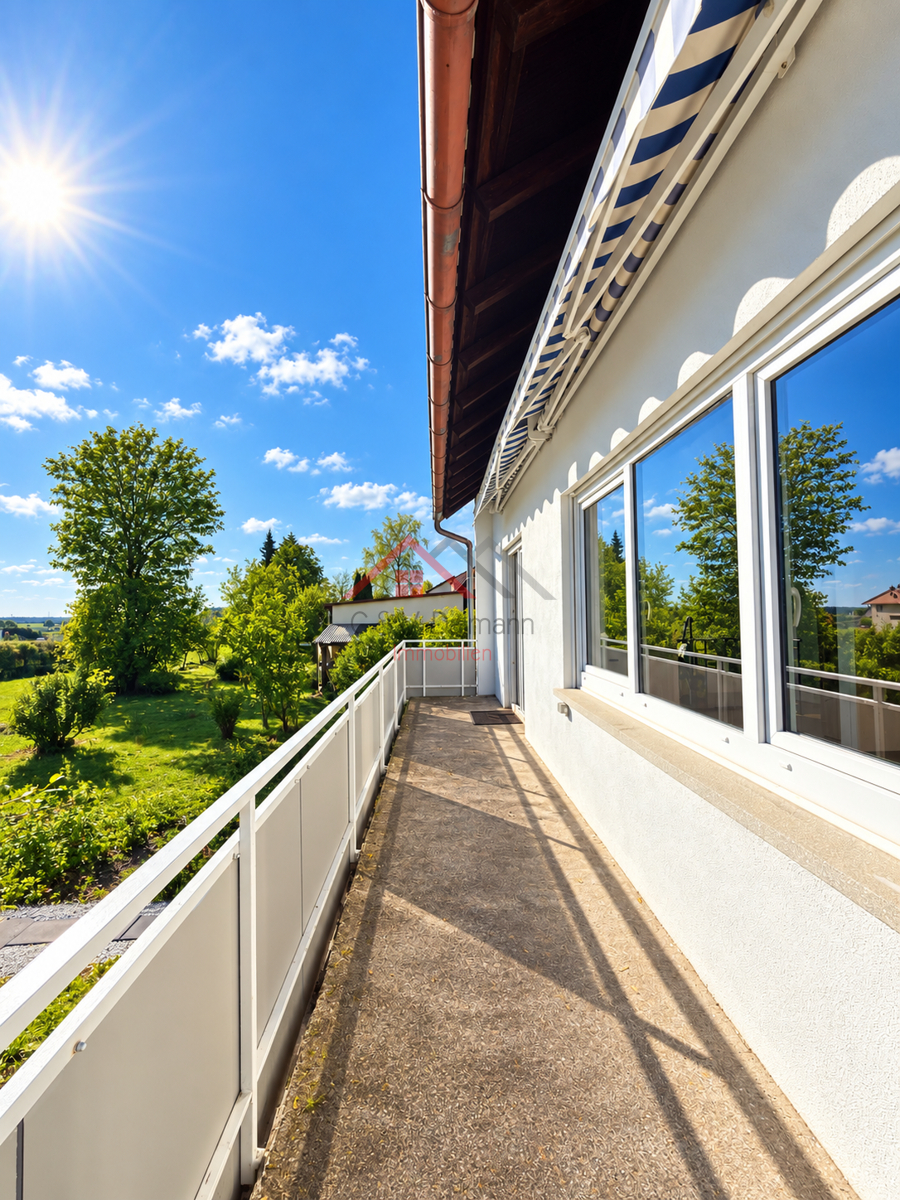 Balkon Einfamilienhaus Renquishausen