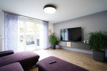 Wohnzimmer Exquisites und neuwertiges Reihenhaus mit 
hochwertiger-Ausstattung - Garage + Stellplatz