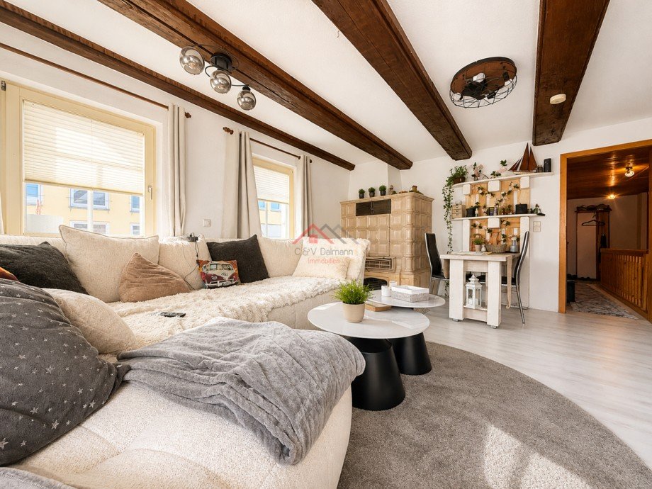 Wohnzimmer OG Doppelhaus 1 Mehrfamilienhaus Tuttlingen / M�hringen