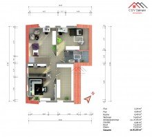 Grundriss 2OG Modernes und freistehendes Einfamilienhaus mit viel Platz f�r die Familie!