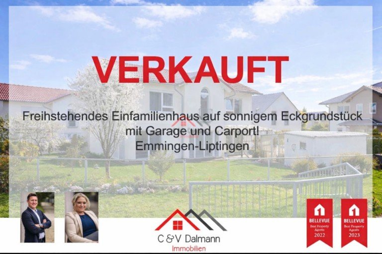 Verkauft Emmingen-Liptingen / Emmingen Einfamilienhaus Sofort bezugsfrei! Freihstehendes Einfamilienhaus auf sonnigem Eckgrundst�ck mit Garage und Carport!