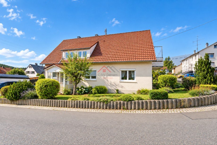Au�enansicht Zweifamilienhaus Gosheim