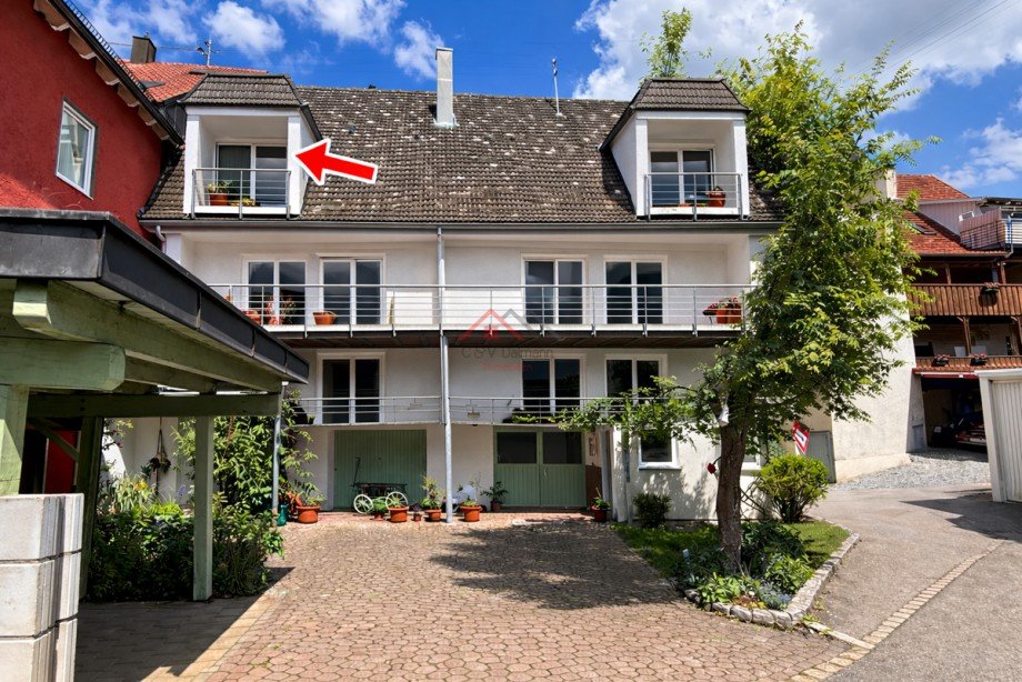 Wohnung Nr. 6 Maisonettwohnung Beispielbild Balkon Loft-Studio-Atelier Tuttlingen / M�hringen