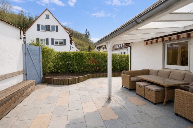 Terrasse Tuttlingen / Nendingen Doppelhaush�lfte Charmante Doppelhaush�lfte mit Garage und Garten in Tuttlingen- Nendingen!