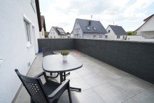 Dachterrasse Modernes und freistehendes Einfamilienhaus mit viel Platz f�r die Familie!